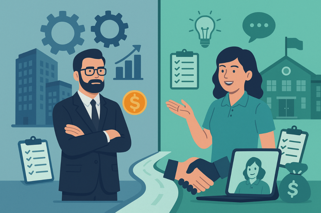 ¿Qué tipo de proveedor elegir para tu sistema escolar?